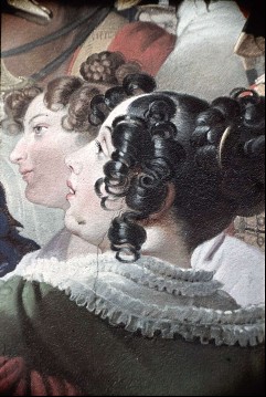 Damen mit modischen Frisuren, Aufn. Rex-Film, 1943/1945