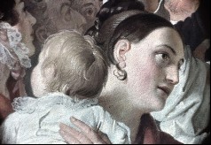 Detail: Frau mit Baby, Aufn. Rex-Film, 1943/1945
