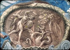 Detail: Herkules erschlägt die Hydra, 1943/1945