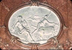 Medaillon: Merkur stielt Apollo die Herde, 1943/1945