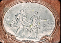 Medaillon: Mythologische Sezen mit Apollo, 1943/1945