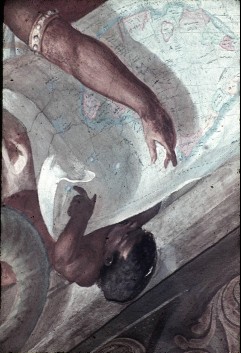 Detail: Karte, Aufn. Roden, Bruno von, 1943/1945