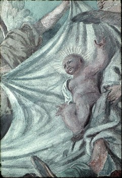 Detail: Christuskind, Aufn. Roden, Bruno von &
Bohlen, Maria, 1943/1945