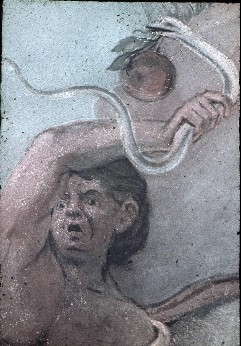 Detail: Engel mit Schalnge, Aufn. Roden, Bruno von &
Bohlen, Maria, 1943/1945