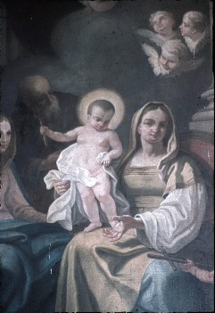 Detail: Anna mit dem Jesusknaben, Aufn. Roden, Bruno von &
Bohlen, Maria, 1943/1945