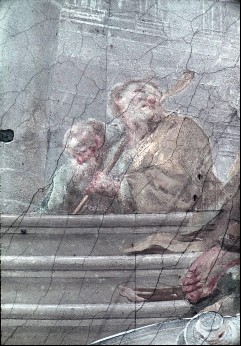 Detail: zwei Alte, 1943/1945