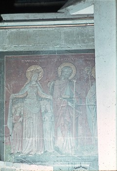 Detail: Ursula und Sankt Jakobus (Nordwand, Kapelle), 1943/1945