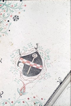 Detail: Südostzwickel mit Wappen, Aufn. Schulze-Marburg, Rudolf, 1943/1944