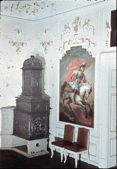 Ausschnitt: Südlicher Nebensaal, Wandfeld mit Marcus Curtius, Aufn. Cürlis, Peter, 1943/1945