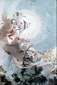 Ausschnitt:
Lamm Gottes, Engel und Heilige, Aufn. Hausegger-Grimm, Lilli, 1943/1945